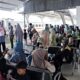 Suasana penumpang di Stadion KAI Divre II Sumbar. (dok. istimewa)
