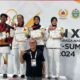 Taekwondoin Sumbar raih perak di PON XXI. (dok. istimewa)