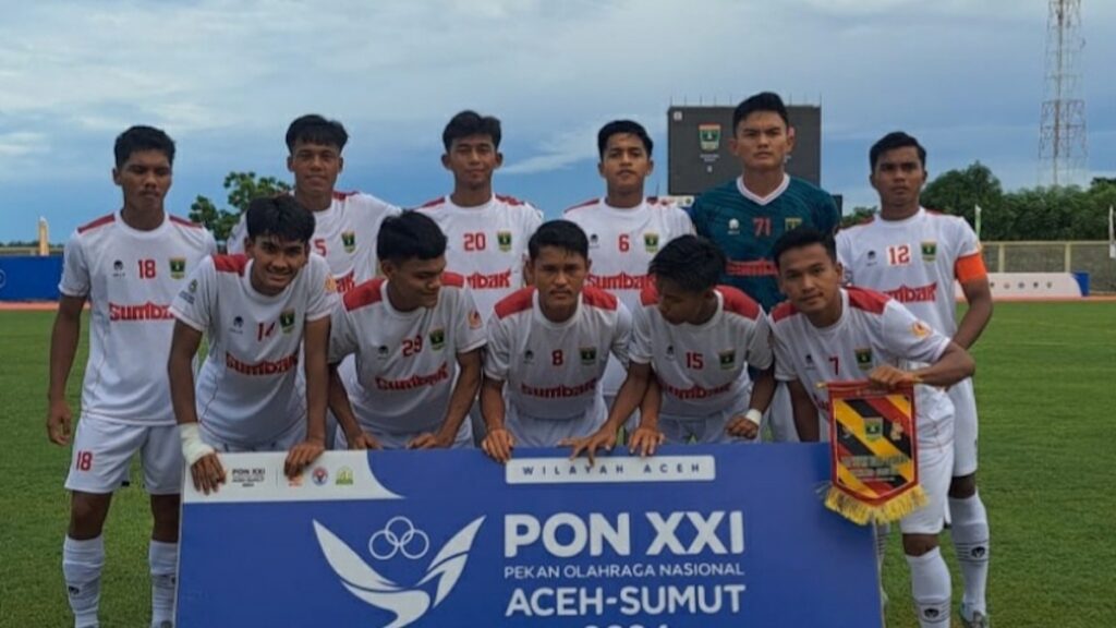 Tim sepakbola Sumbar siap memenangkan laga terakhir melawan Kalsel di PON XXI Aceh-Sumut. (dok. istimewa)