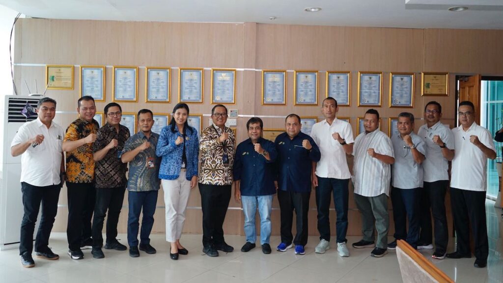 Pertemuan PTPN IV Regional 4 bersama dengan manajemen PT Jasa Raharja. (dok. istimewa)