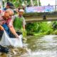 Program revitalisasi ikan gariang yang diinisiasi Semen Padang di daerah Tarantang, Kecamatan Lubuk Kilangan, Kota Padang. (dok. Humas)