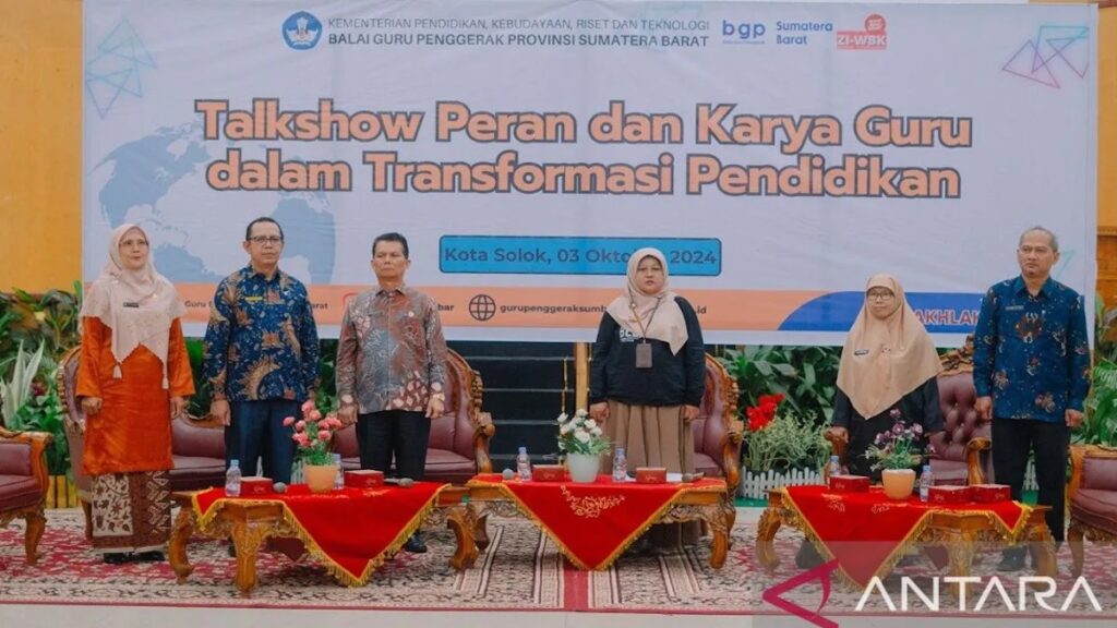 Talkshow peran guru dalam transformasi pendidikan. (dok. istimewa)