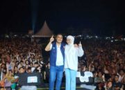 Konser Sumbar Gercep, Massa Penuhi Lapangan Sungai Abang Padang Pariaman