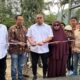 Wakil Ketua Komisi VI DPR RI, Andre Roside bersama VP Area Network Operations Sumatera Nugroho A Wibowo dan jajaran serta kader Gerindra di Tanah Datar hadir dalam peresmian BTS Telkomsel di Sungai Patai, Kecamatan Sungayang, Kabupaten Tanah Datar. (dok. istimewa)