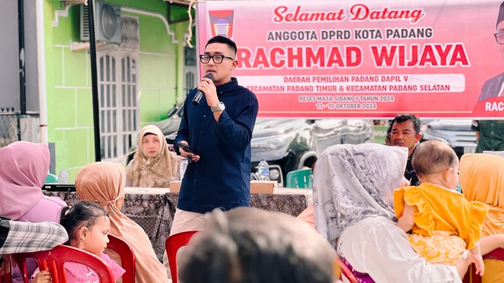 Reses Rachmad Wijaya di kawasan Andalas. (dok. istimewa)