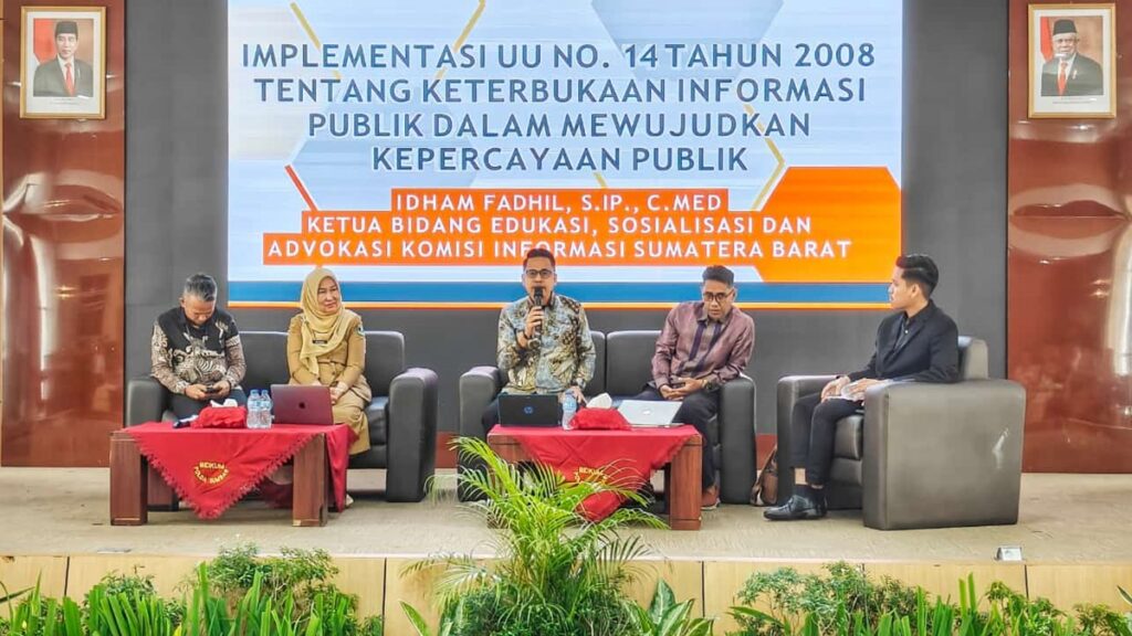 Seminar keterbukaan informasi publik yang digelar Polda Sumbar. (dok. KISB)