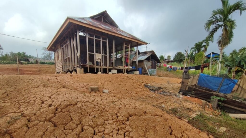 Kondisi rumah daerah dusun yang ada di Kabupaten Kepulauan Mentawai. (dok. Rus Akbar/MentawaiKita)