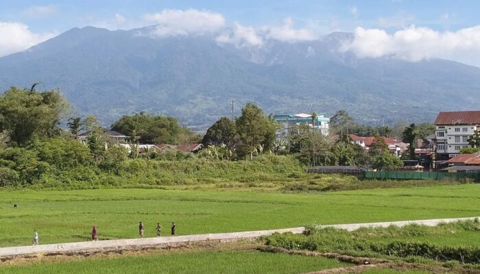 Gunung Marapi kembali Erupsi, Status masih Waspada