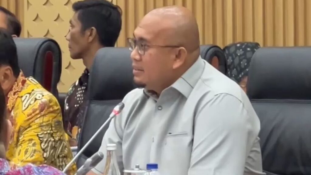 Andre Rosiade saat hearing di Komisi VI DPR RI. (dok. istimewa)