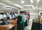 Bawaslu Padang Lantik 1.487 Pengawas TPS Pilkada 2024