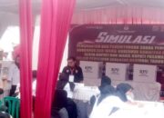 Mantapkan Persiapan, KPU Pasaman Gelar Simulasi Pemungutan Suara