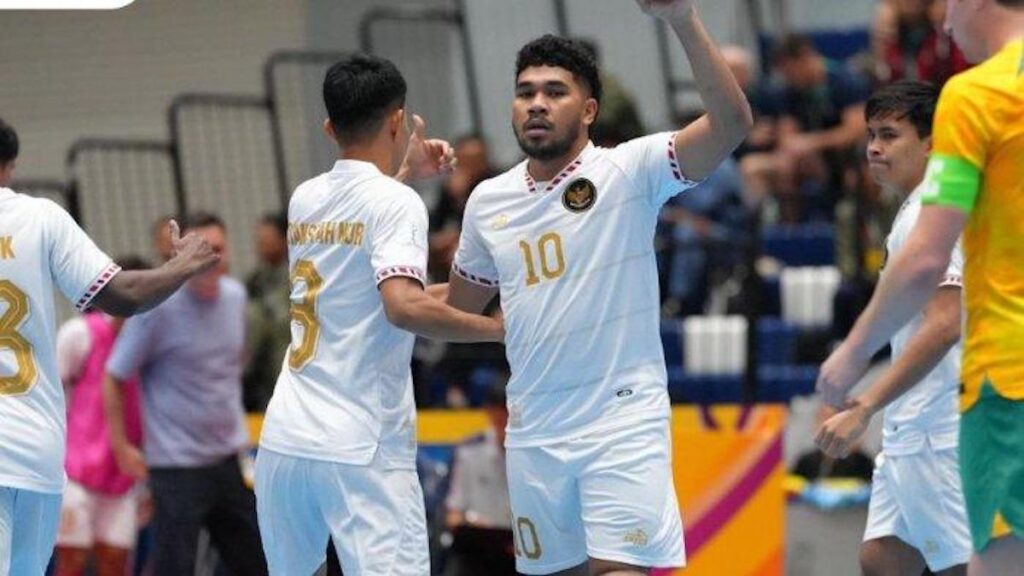 Timnas Futsal Indonesia lolos ke semifinal AFF Cup 2024 usai kalahkan Australia 3-1. (dok. istimewa)