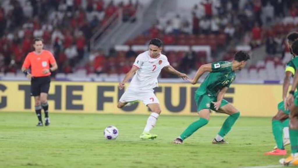 Marselino Ferdinan mencetak gol pertama. (dok. istimewa)