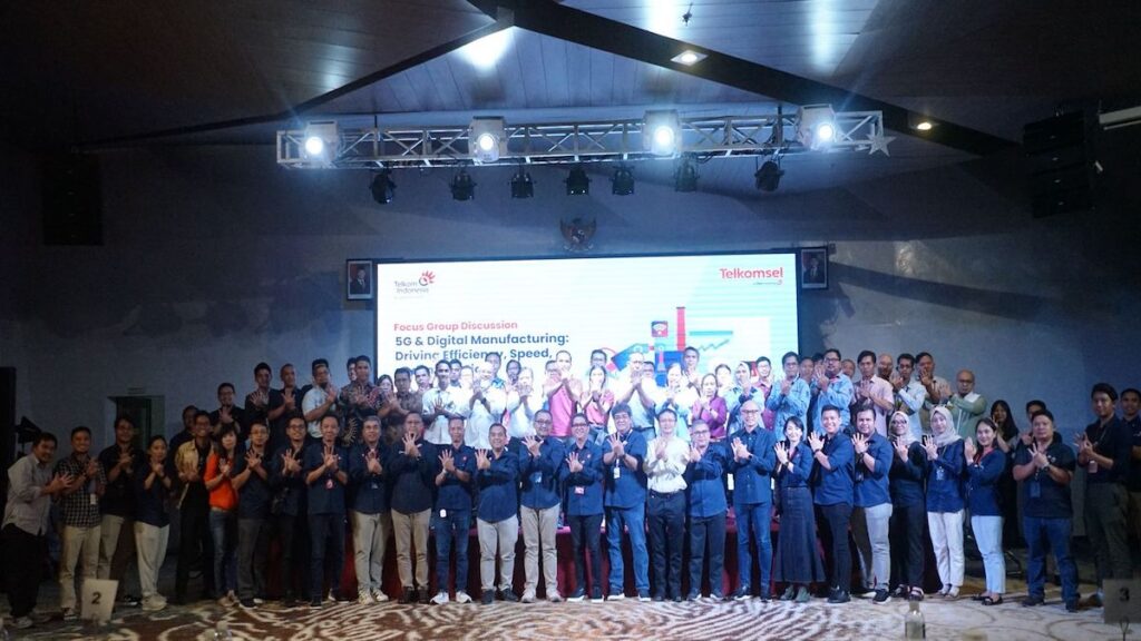 Sinergi Telkom Group Hadirkan 5G & Digital Manufacturing. (dok. Telkomsel)