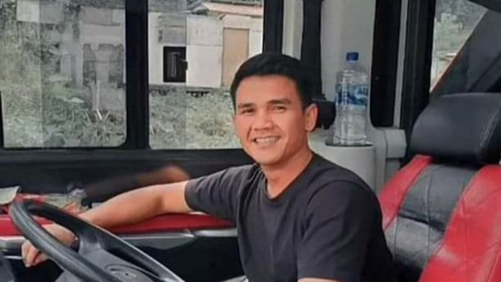 Rahmad Vaisandri alias Amaik sopir bus Al Hijrah yang ditemukan meninggal. (dok. istimewa)