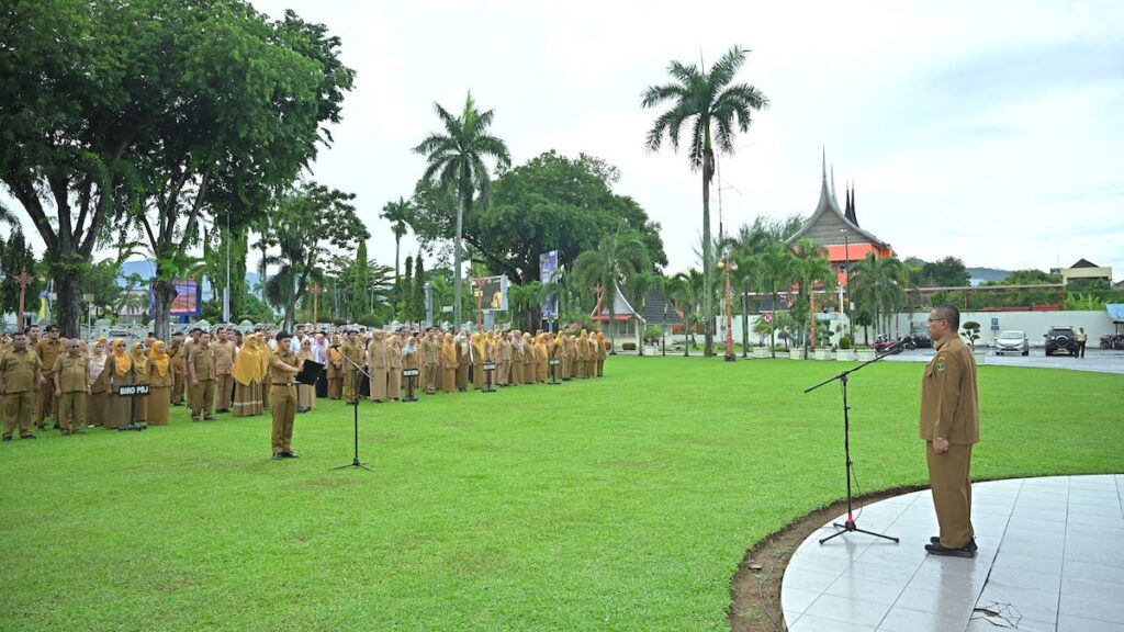 Apel pagi ASN Pemprov Sumbar. (dok. adpsb)