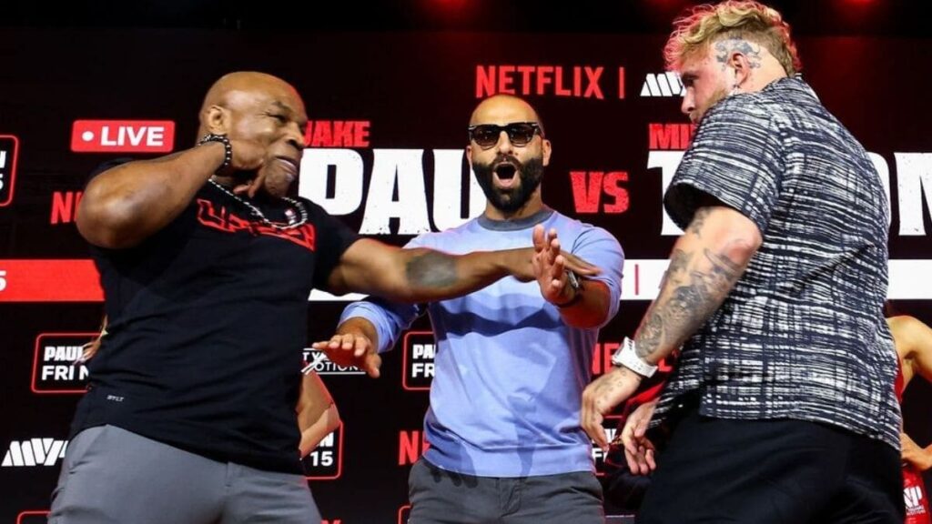 Jelang duel Mike Tyson vs Jake Paul. (dok. istimewa)