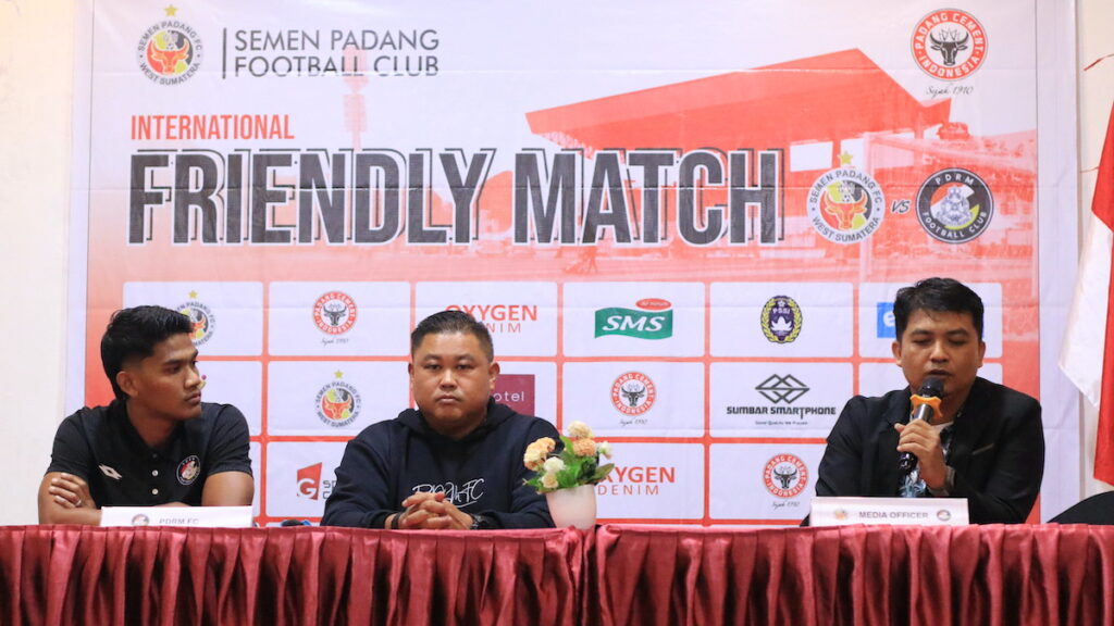 Prematch press conference SPFC vs PDRM. (dok. MO SPFC)