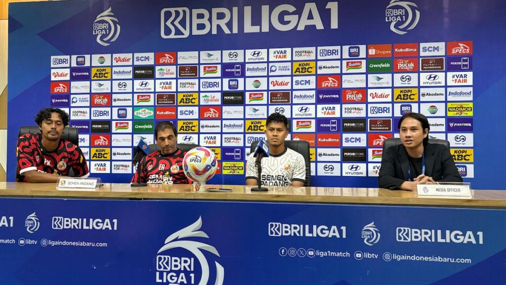 Prematch press conference Persib vs Semen Padang FC. (dok. MO SPFC)