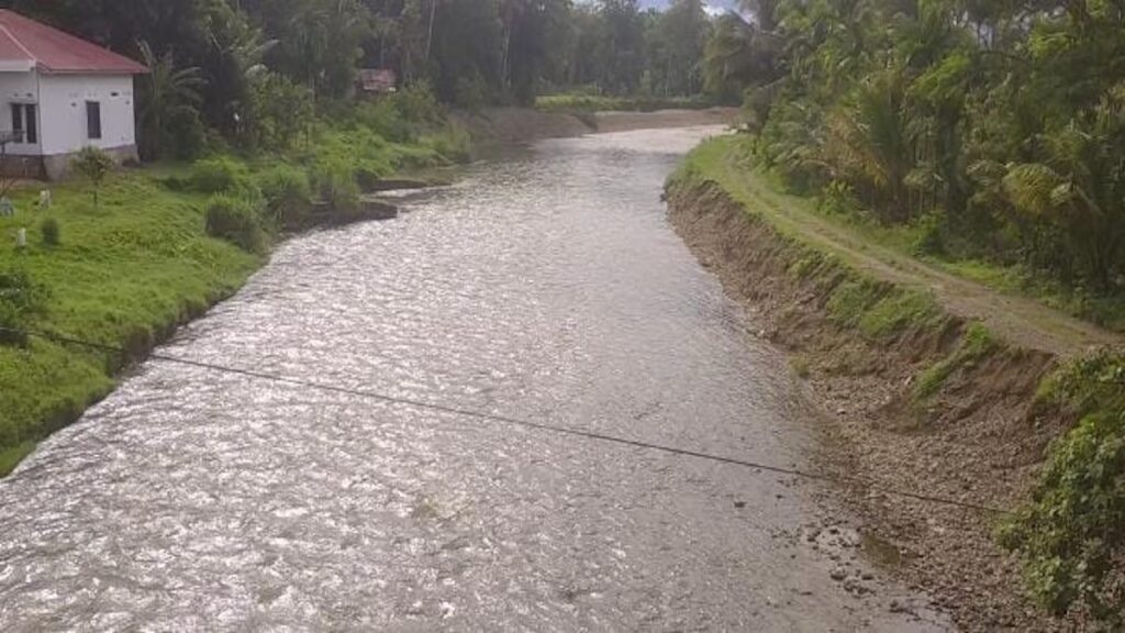 Salah satu sungai di Solok Selatan yang kerap dijadikan sebagai lokasi galian sirtu. (dok. istimewa)