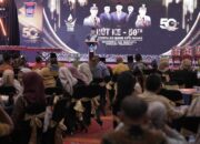 Gubernur Mahyeldi Tekankan Kepuasan Pelanggan Tujuan Utama Pelayanan di HUT Emas Perumda Air Minum Padang