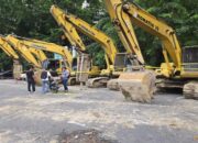 Diduga untuk Aktivitas Tambang Ilegal, Empat Alat Berat Diamankan Polisi di Padang