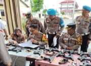 Pastikan Senjata Api Digunakan sesuai Aturan, Polresta Bukittinggi Gelar Pemeriksaan