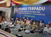Kapolri dan Panglima TNI Tinjau Posko Terpadu Operasi Lilin 2024 di Bandara I Gusti Ngurah Rai