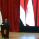 Presiden Prabowo beri sambutan saat kunker di Mesir. (dok. PCO RI)