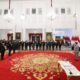 Presiden Prabowo lantik pimpinan KPK yang baru. (dok. PCO RI)