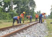 KAI Divre II Sumbar Tingkatkan Pengawasan Jalur KA Antisipasi Hadapi Musim Penghujan