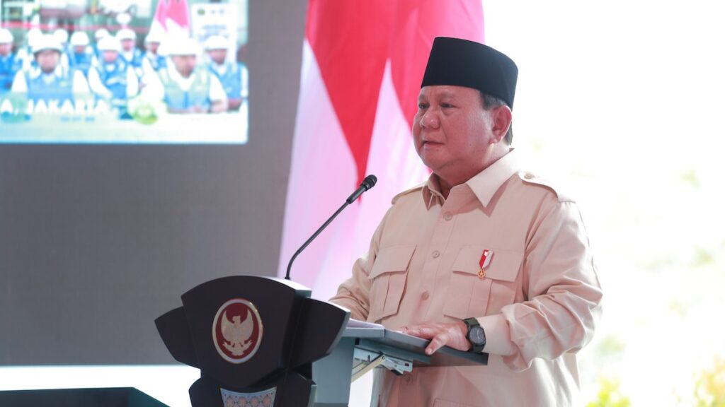 Presiden Prabowo Subianto. (dok. PCO RI)