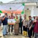 Bantuan pembangunan MCK oleh PTPN IV Regional 4. (dok. Humas)