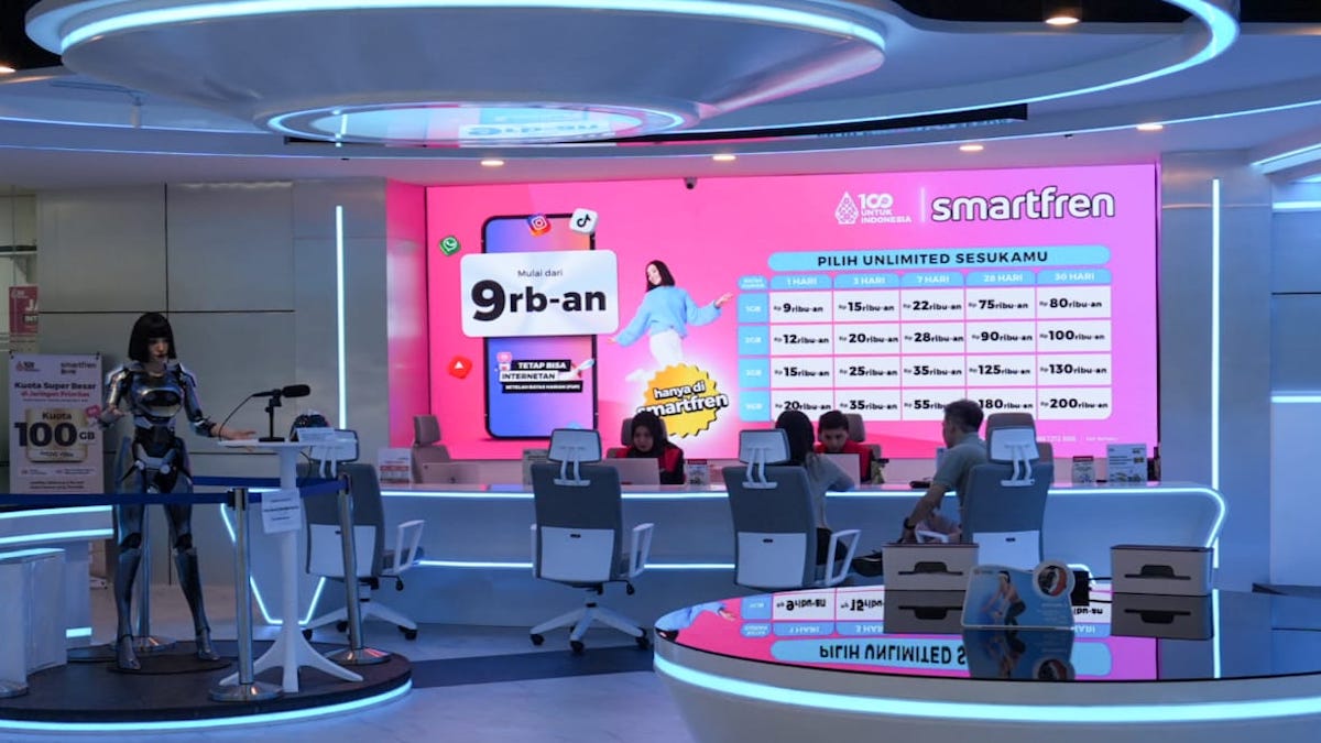 Gerai Smartfren. (dok. istimewa)