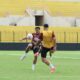 Latihan pemain Semen Padang FC di Stadion Sultan Agung, Bantul jelang melawan PSS Sleman. (dok. MO SPFC)