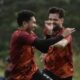 Pemain Borneo FC saat latihan jelang laga melawan Semen Padang FC. (dok. LIB)