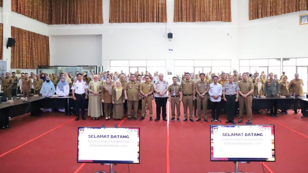 Pemko Padang gelar Rakor pengadaan barang dan jasa. (dok. Prokopim)