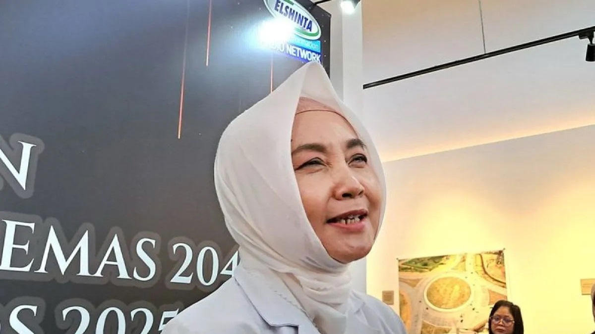 Kepala BMKG Dwikorita Karnawati saat ditemui di Antara Heritage Center Jakarta Pusat, pada Rabu (5/2/2025). ANTARA/Lintang Budiyanti Prameswari/aa.