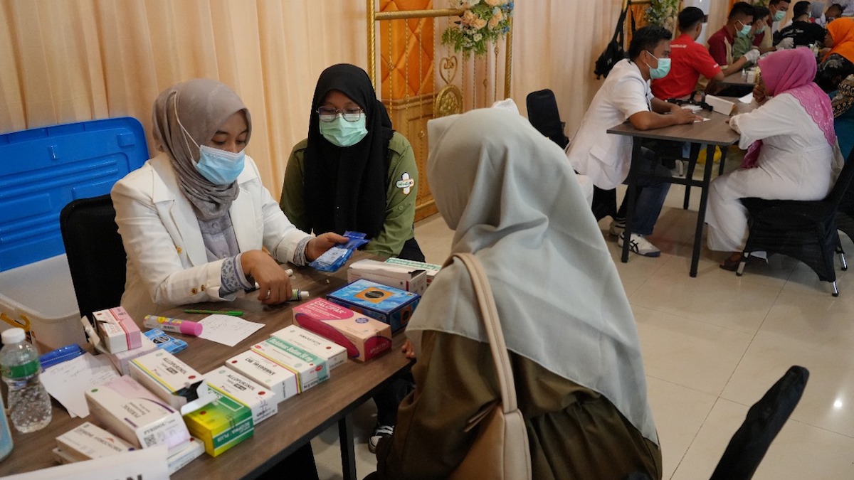 KAI Divre II Sumbar gelar pengobatan gratis untuk pensiunan. (dok. istimewa)