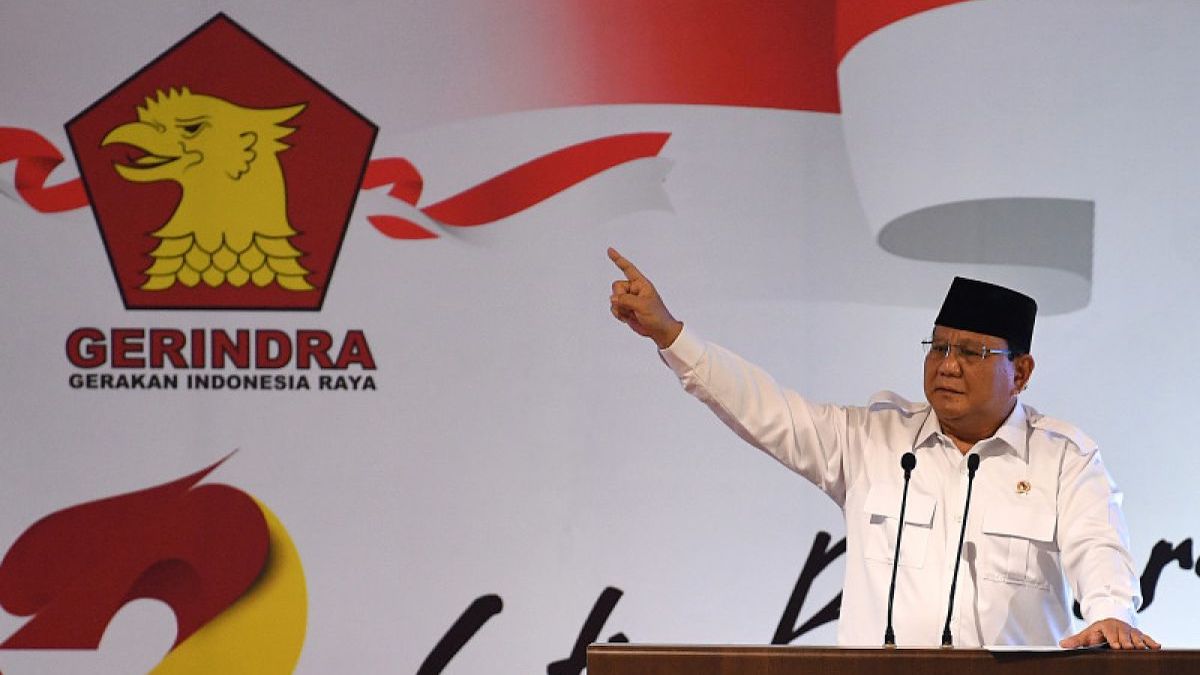 Ketua Umum Partai Gerindra Prabowo Subianto. (dok. Antara)