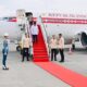 Presiden Prabowo sampai di Bandara Juanda. (dok. PCO RI)