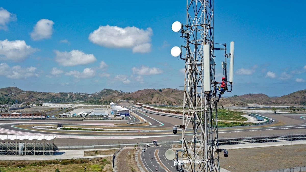 Jaringan luas Indosat. (dok. IOH)