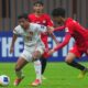 Pemain Timnas U-20 Indonesia melewati pemain Yaman. (dok. PSSI)