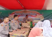 Polres Pasaman Barat Gelar Bazar Sembako Murah Ringankan Beban Masyarakat jelang Lebaran