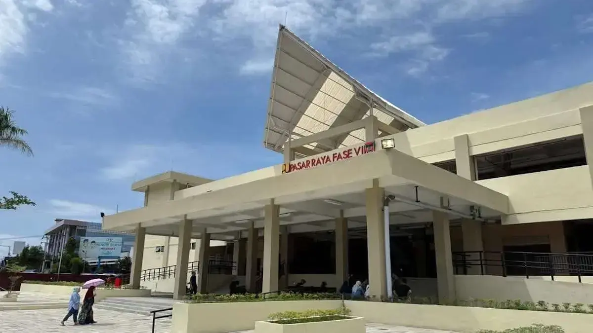 Gedung Pasar Raya Fase VII. (dok. istimewa)