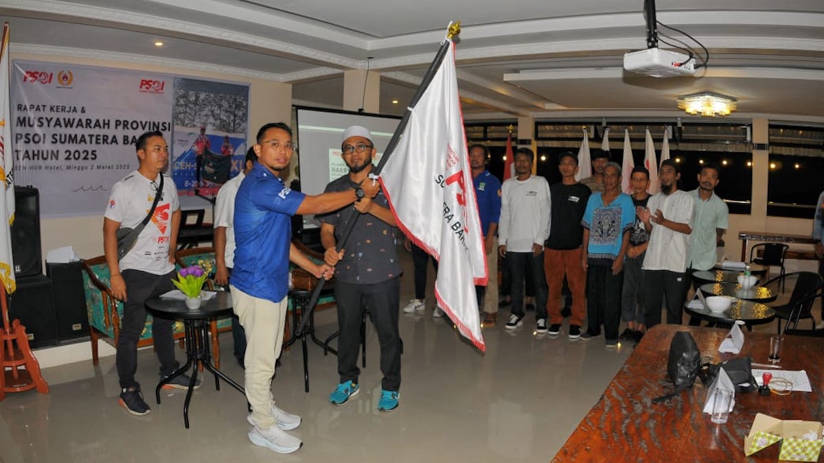 Harry Algamar kembali jadi Ketua PSOI Sumbar. (dok. istimewa)