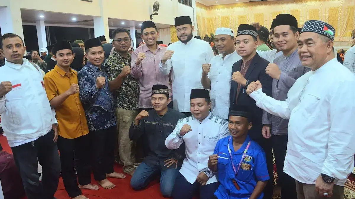 Wako Fadly Amran saat buka bersama ormas se-Kota Padang. (dok. Prokopim)