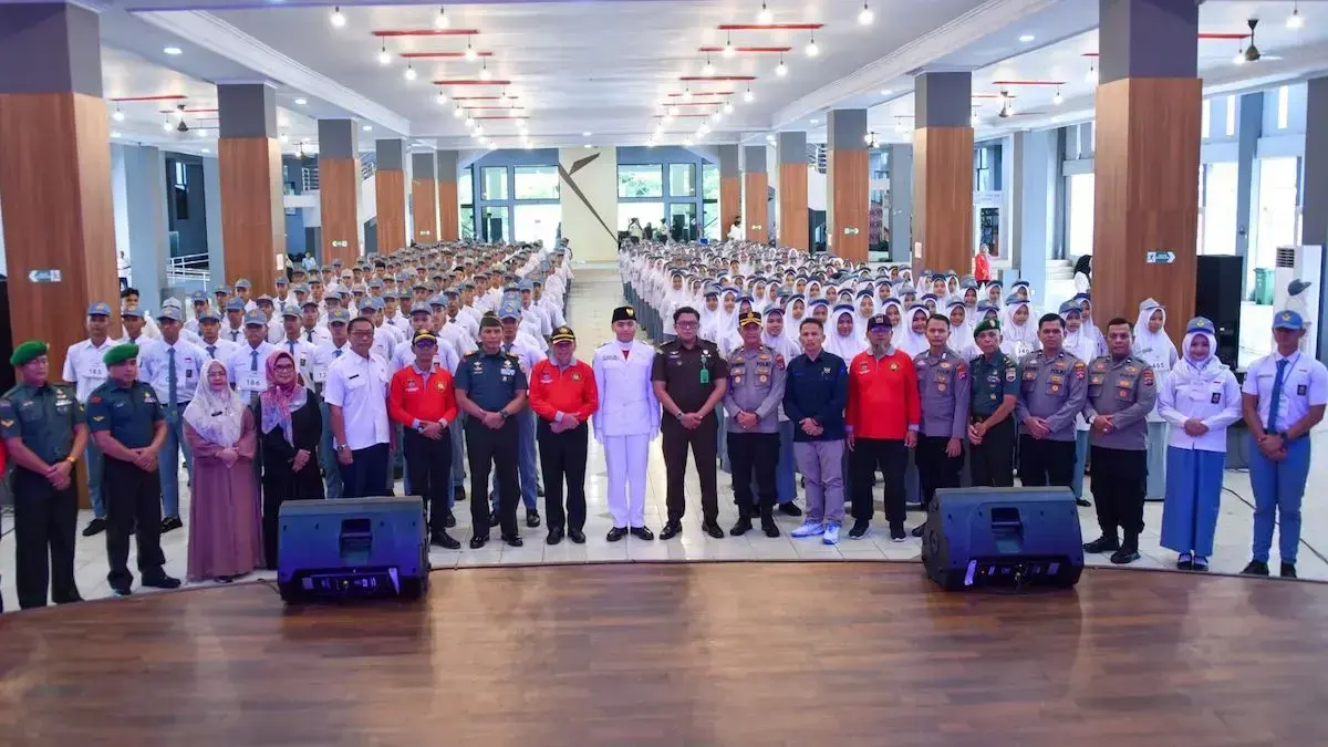 Wawako Maigus Nasir resmi membuka seleksi calon Paskibraka Tingkat Kota Padang. (dok. Prokopim)