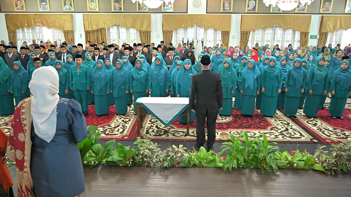 pengukuhan Ketua TP PKK se-Sumbar. (dok. adpsb)