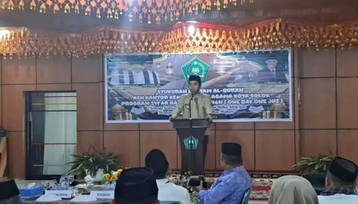 Pemko Solok Gaungkan Kota Madani Lewat Budaya Literasi Qurani